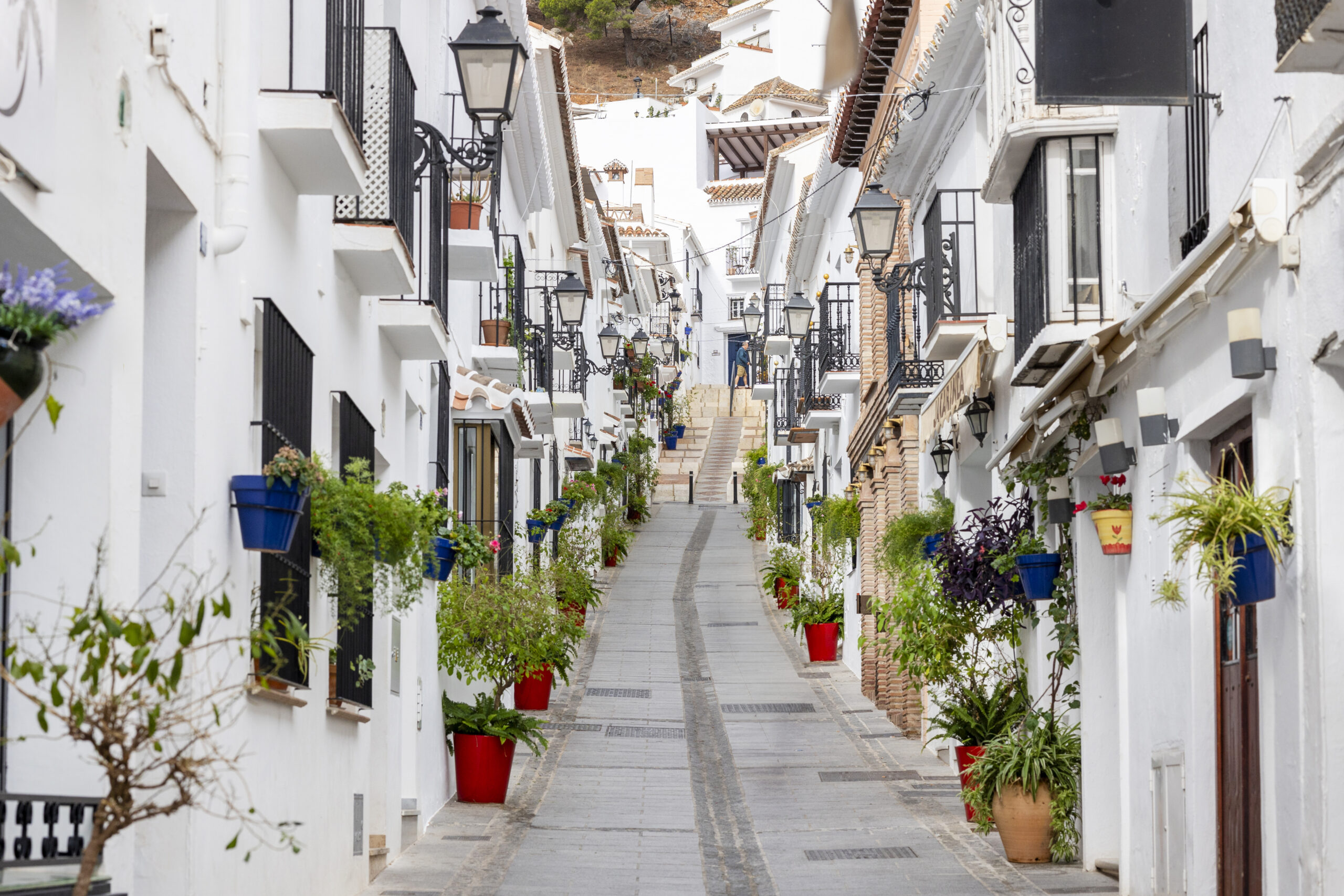 Les ruelles blanches de Mijas